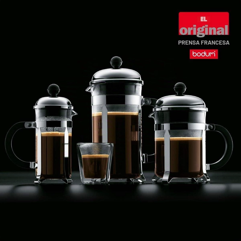 CAFETERA PRENSA FRANCESA BODUM 350 ML BLANCO - 4