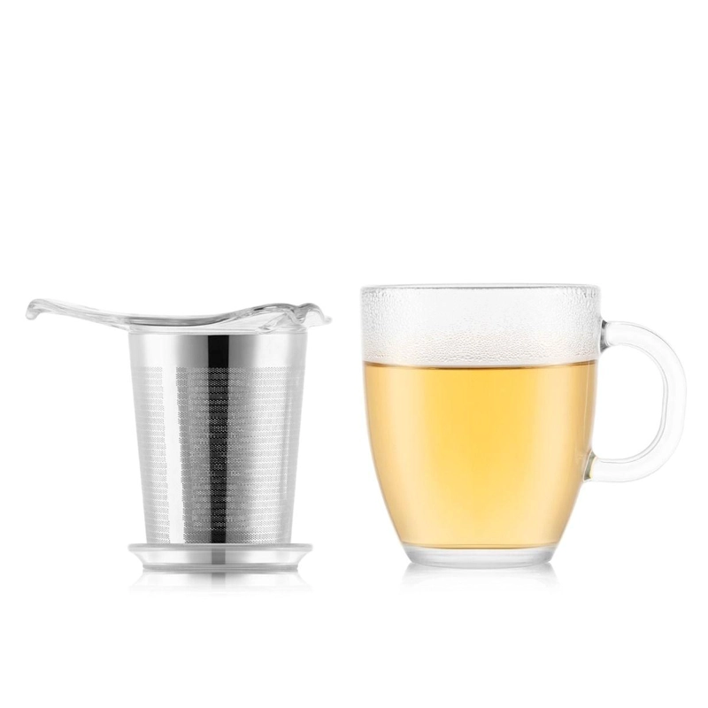 TETERA CON INFUSOR BODUM INDIVIDUAL 350 ML CROMADO - 3