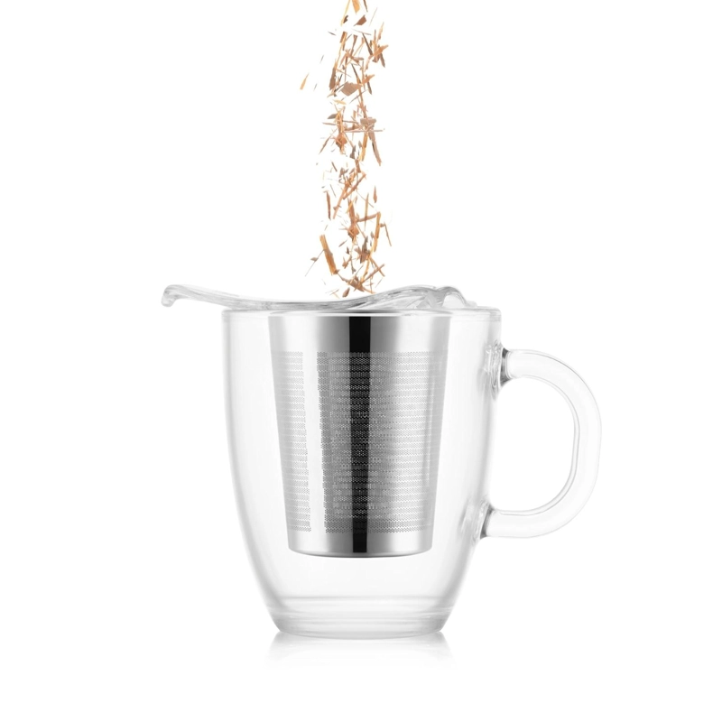 TETERA CON INFUSOR BODUM INDIVIDUAL 350 ML CROMADO - 4