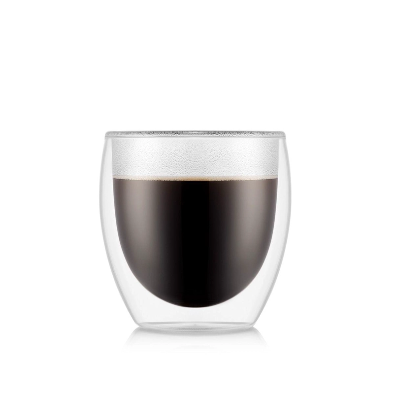 SET DE 2 VASOS TE RMICOS BODUM PAVINA DOBLE PARED 250 ML - 1