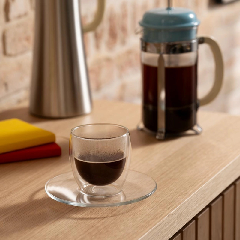 SET DE 2 VASOS TE RMICOS BODUM PAVINA DOBLE PARED 250 ML - 3