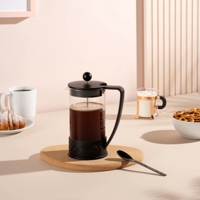 CAFETERA PRENSA FRANCESA BODUM BRAZIL 350 ML NEGRO - 2