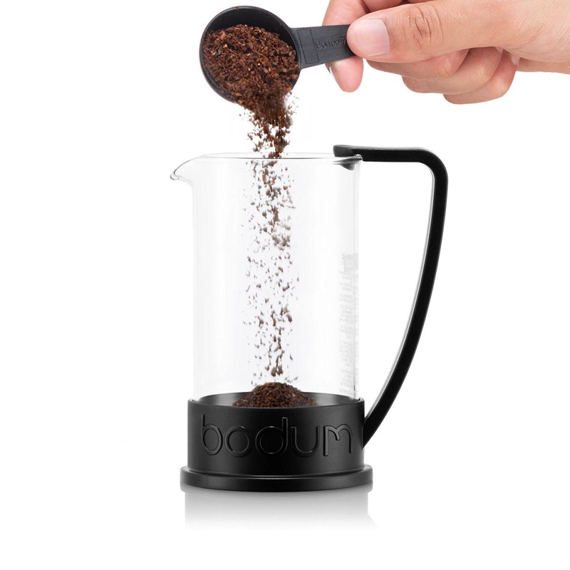 CAFETERA PRENSA FRANCESA BODUM BRAZIL 350 ML NEGRO - 3
