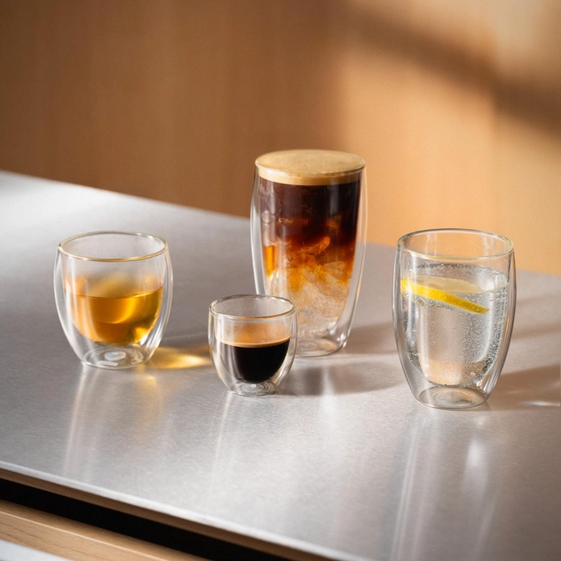 SET DE 2 VASOS TE RMICOS BODUM PAVINA DOBLE PARED 350 ML - 2