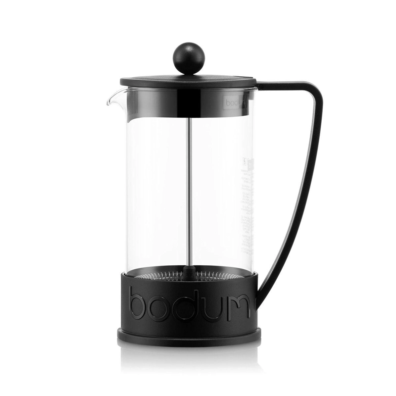 CAFETERA PRENSA FRANCESA  BODUM BRAZIL 1LT NEGRO - 3