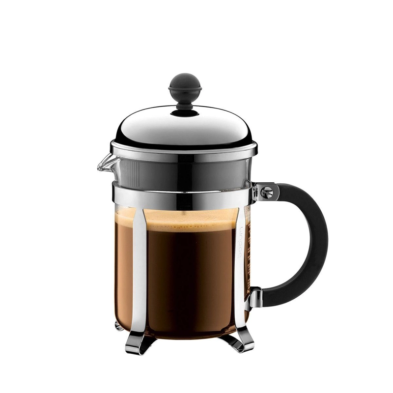 CAFETERA PRENSA FRANCESA BODUM ACERO INOX 500 ML CROMADO - 1