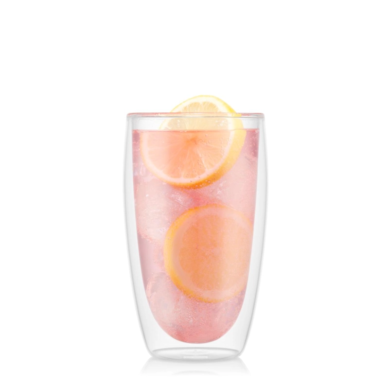 SET DE 2 VASOS TE RMICOS BODUM PAVINA DOBLE PARED 450 ML - 1