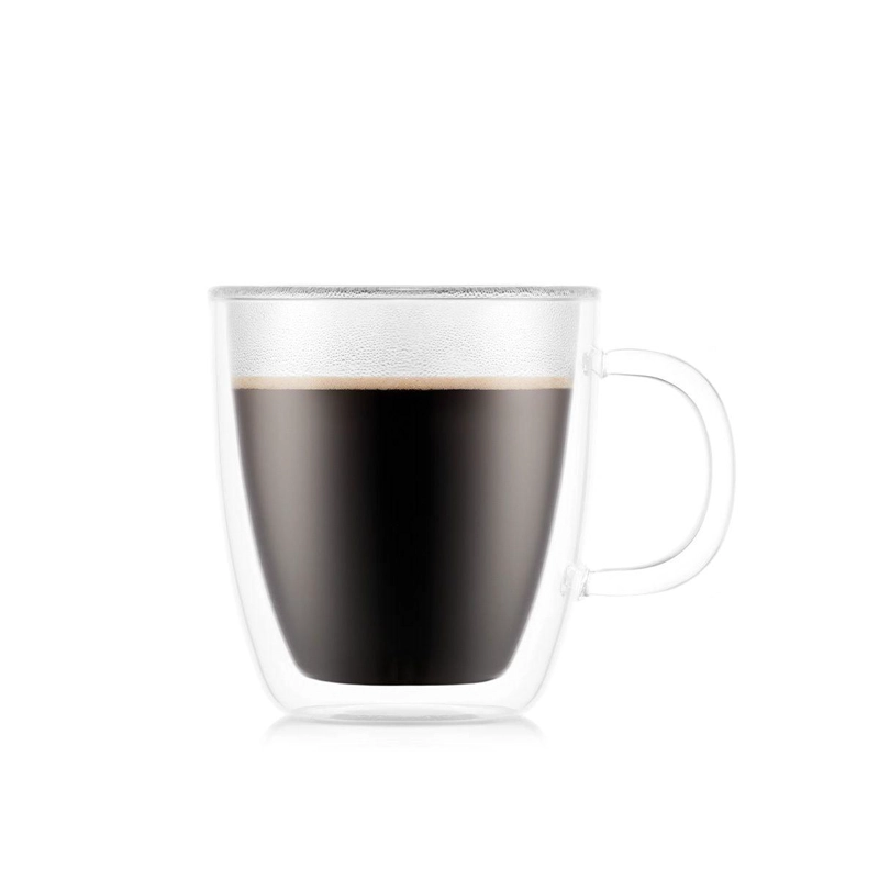 SET 2 VASOS TE RMICOS BODUM BISTRO DOBLE PARED 300 ML - 1