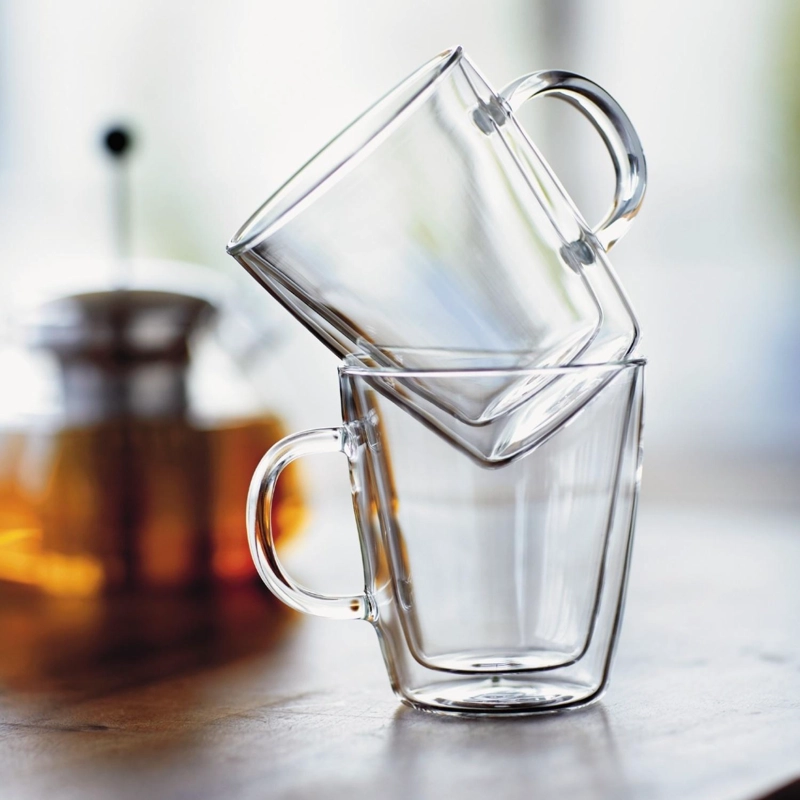 SET 2 VASOS TE RMICOS BODUM BISTRO DOBLE PARED 300 ML - 4