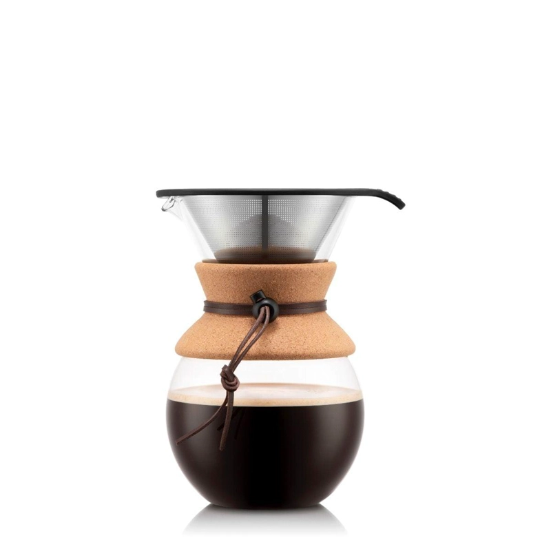 CAFETERA DE GOTEO BODUM FILTRO PERMANENTE 1 LT CORCHO - 1