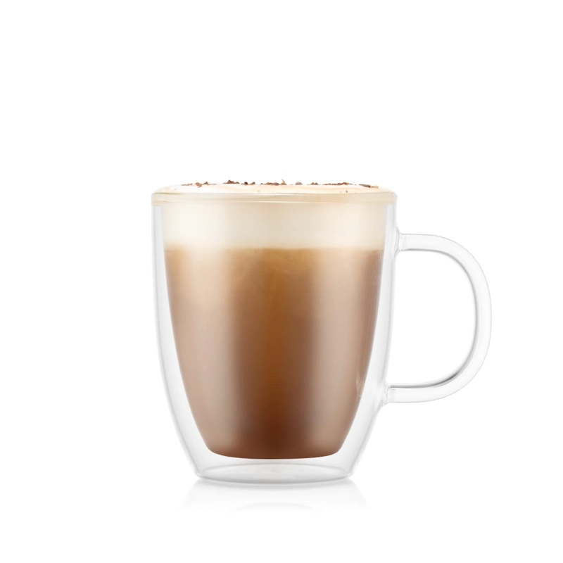 SET 2 VASOS TE RMICOS BODUM BISTRO DOBLE PARED 450 ML - 1
