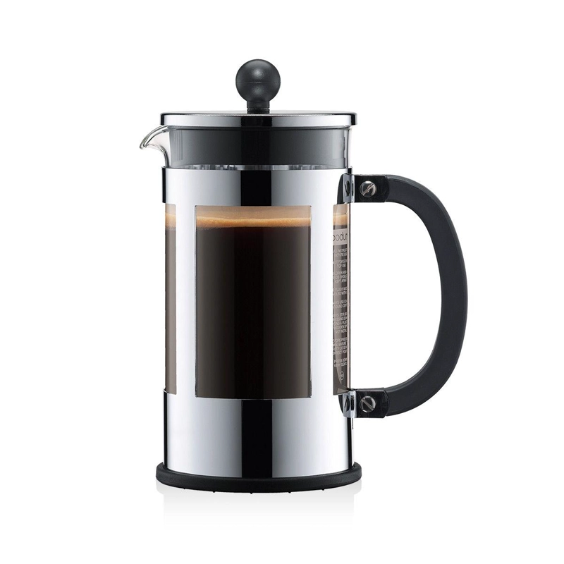 CAFETERA PRENSA FRANCESA  BODUM 1 LT CROMADO - 1