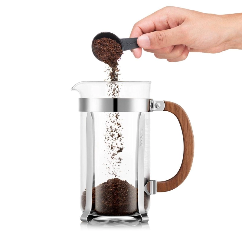 CAFETERA PRENSA FRANCESA BODUM 1 LT CROMADO - 2