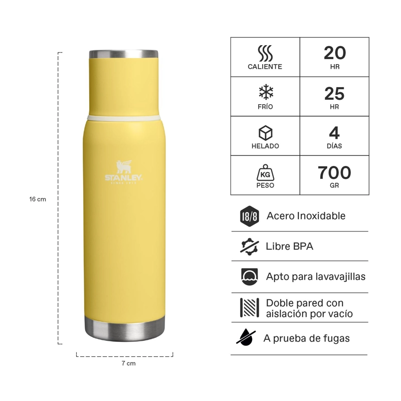 TERMO STANLEY ADVENTURE TO-GO AMARILLO | 750 ML - 2