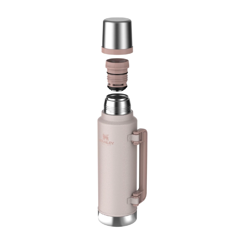 TERMO STANLEY CLASSIC HAMMERTONE ROSE QUARTZ | 1.4 LT - 3
