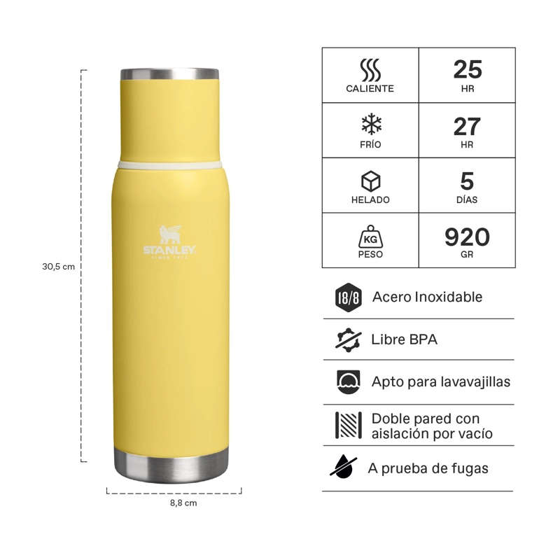 TERMO STANLEY ADVENTURE TO-GO AMARILLO | 1 LT - 2