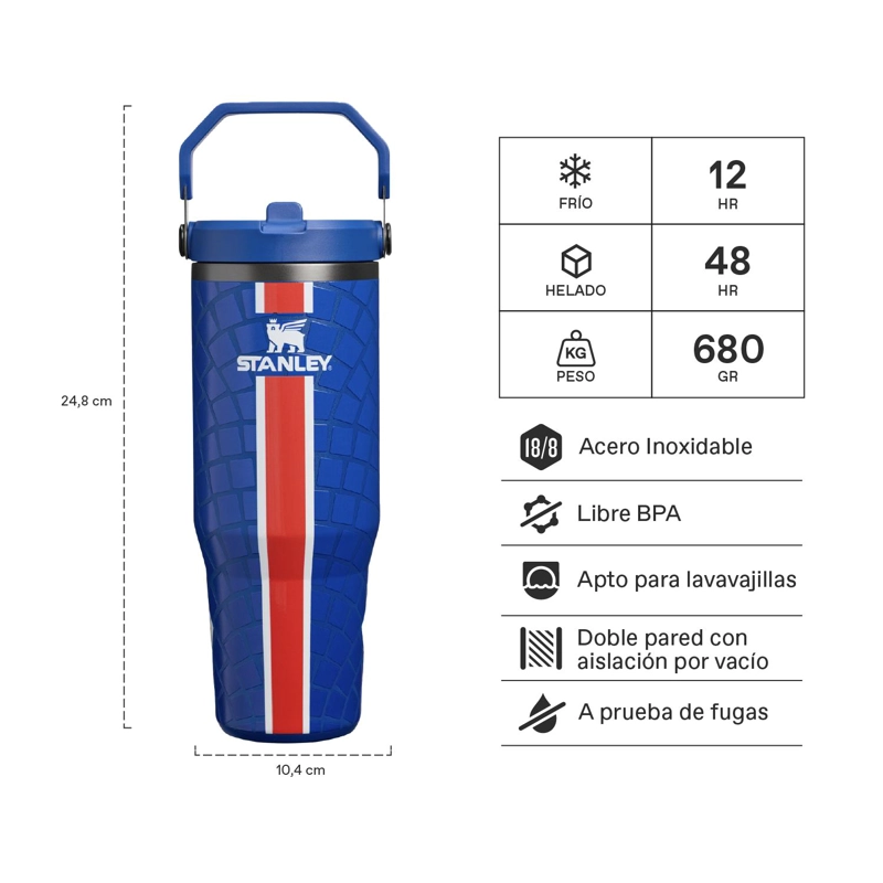 BOTELLA TE RMICA STANLEY FLIP STRAW 2.0 PSG NOUVEAU | 887 ML - 2