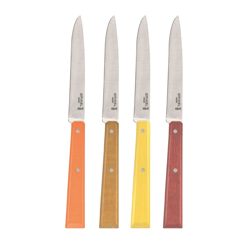 CUCHILLOS OPINEL N°125 BON APPE TIT AGRUMES - 4 UNIDADES - 4