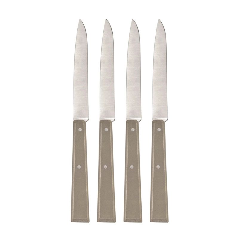 CUCHILLOS OPINEL N°125 BON APPE TIT GRIS - 4 UNIDADES - 5