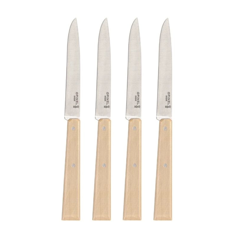 CUCHILLOS OPINEL N°125 BON APPE TIT CARPE - 4 UNIDADES - 4