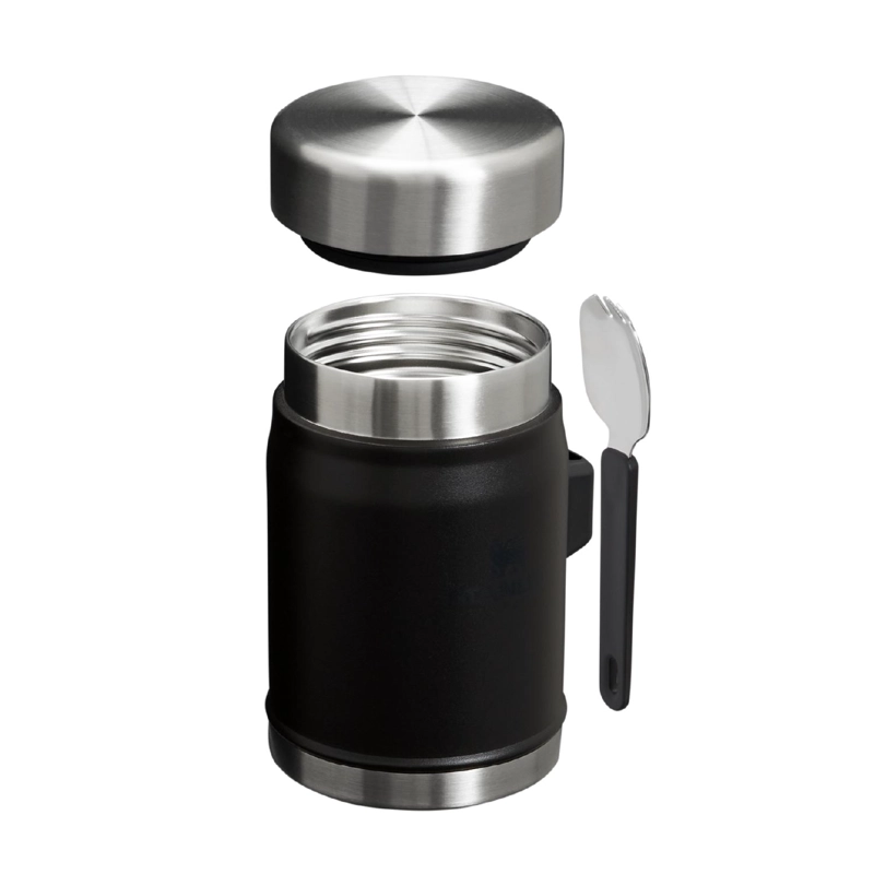 TERMO DE COMIDA STANLEY CLASSIC NEGRO | 414 ML - 3