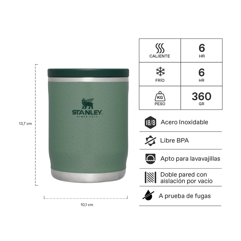 TERMO DE COMIDA STANLEY ADVENTURE VERDE | 532 ML - 2
