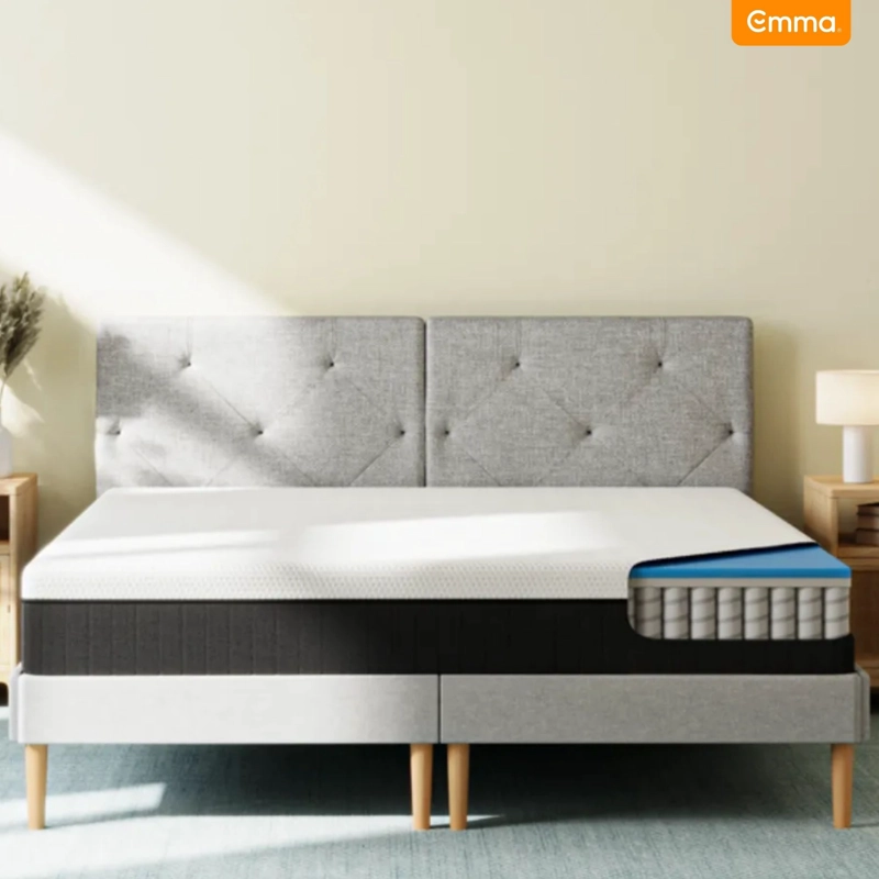 COLCHÓN EMMA CONFORT PREMIUM 2.5 PLAZAS | ESPUMA Y RESORTES - 5