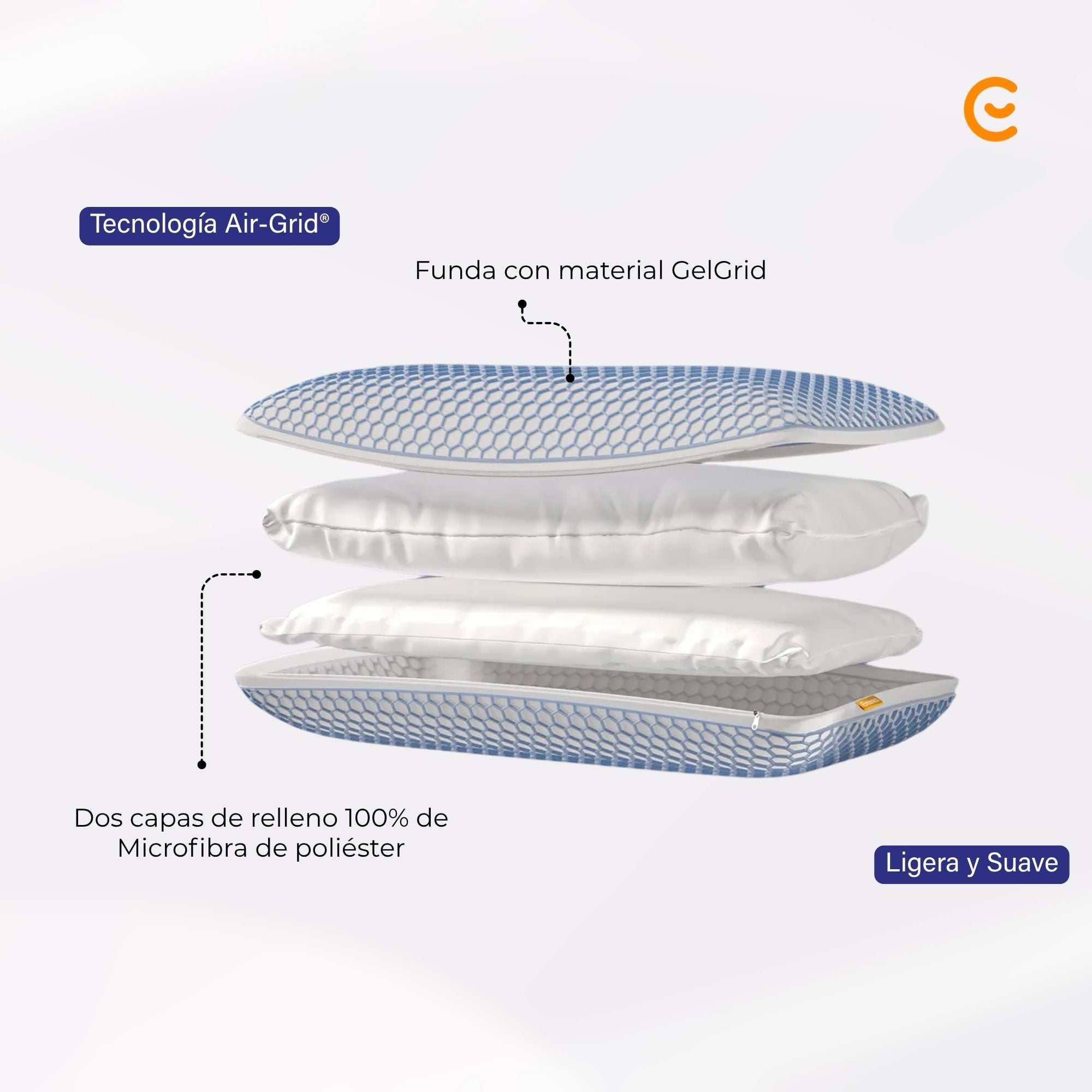 Almohada Emma Elite - 2