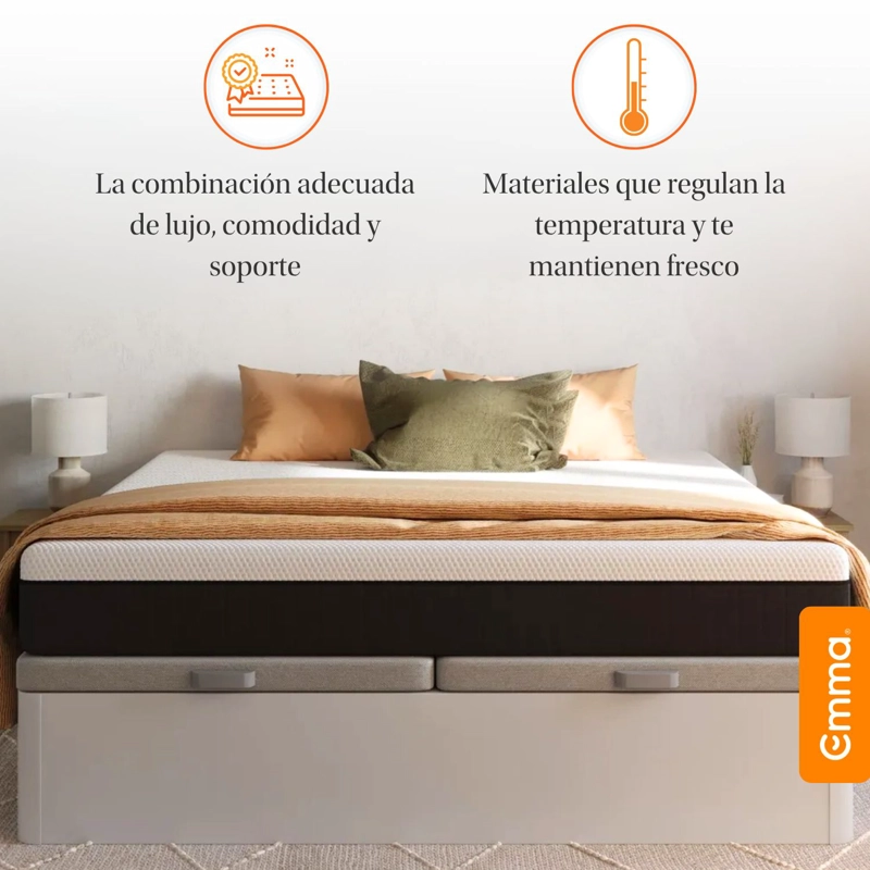 COLCHON EMMA HYBRID PREMIUM FULL - 6