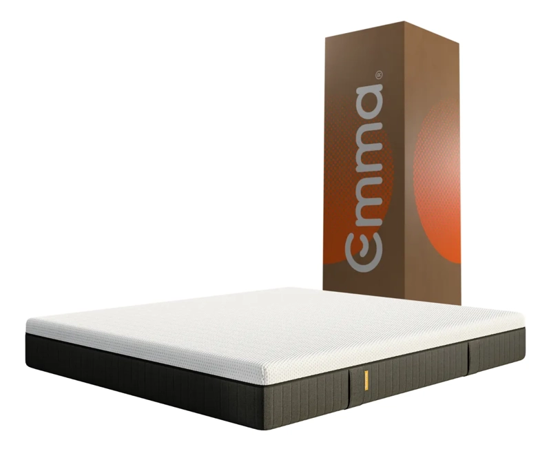 COLCHÓN EMMA HYBRID 1.5 PLAZAS | ESPUMA, RESORTES POCKET - 1