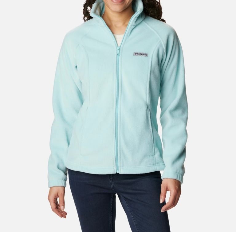 POLAR MUJER COLUMBIA CELESTE BENTON CIERRE - 1