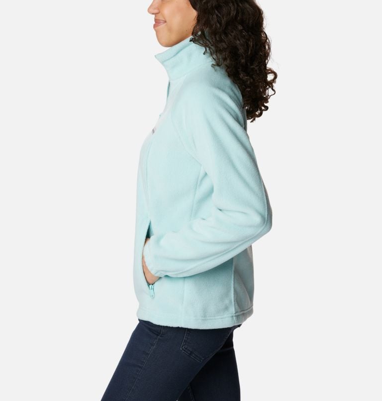 POLAR MUJER COLUMBIA CELESTE BENTON CIERRE - 3