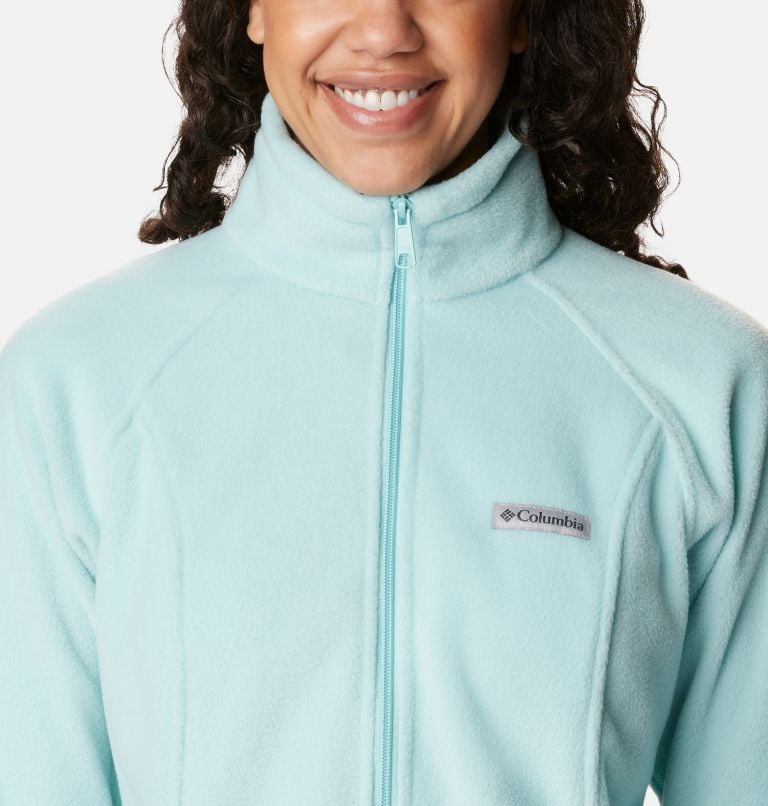 POLAR MUJER COLUMBIA CELESTE BENTON CIERRE - 4