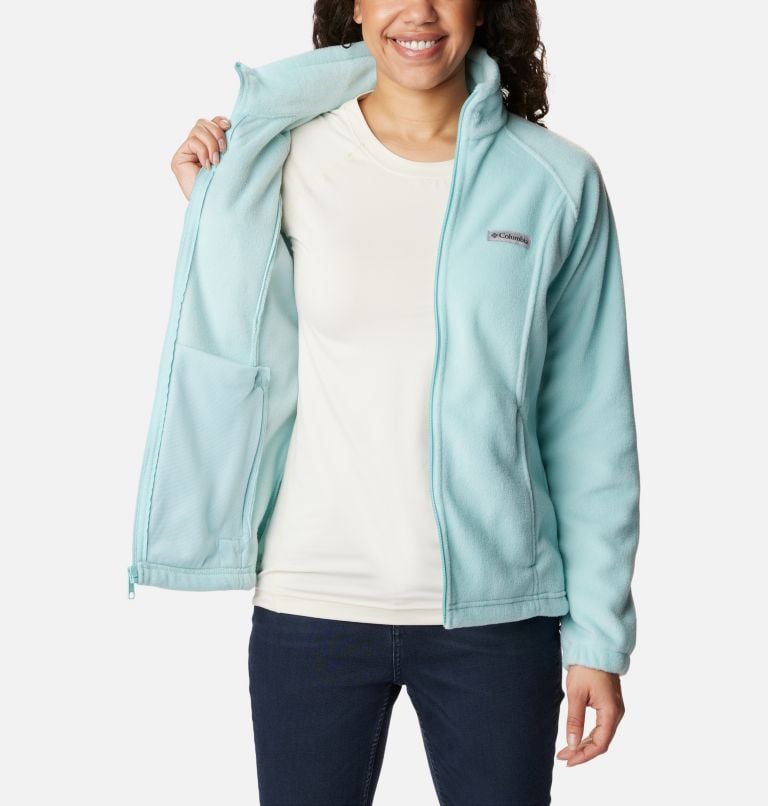POLAR MUJER COLUMBIA CELESTE BENTON CIERRE - 5
