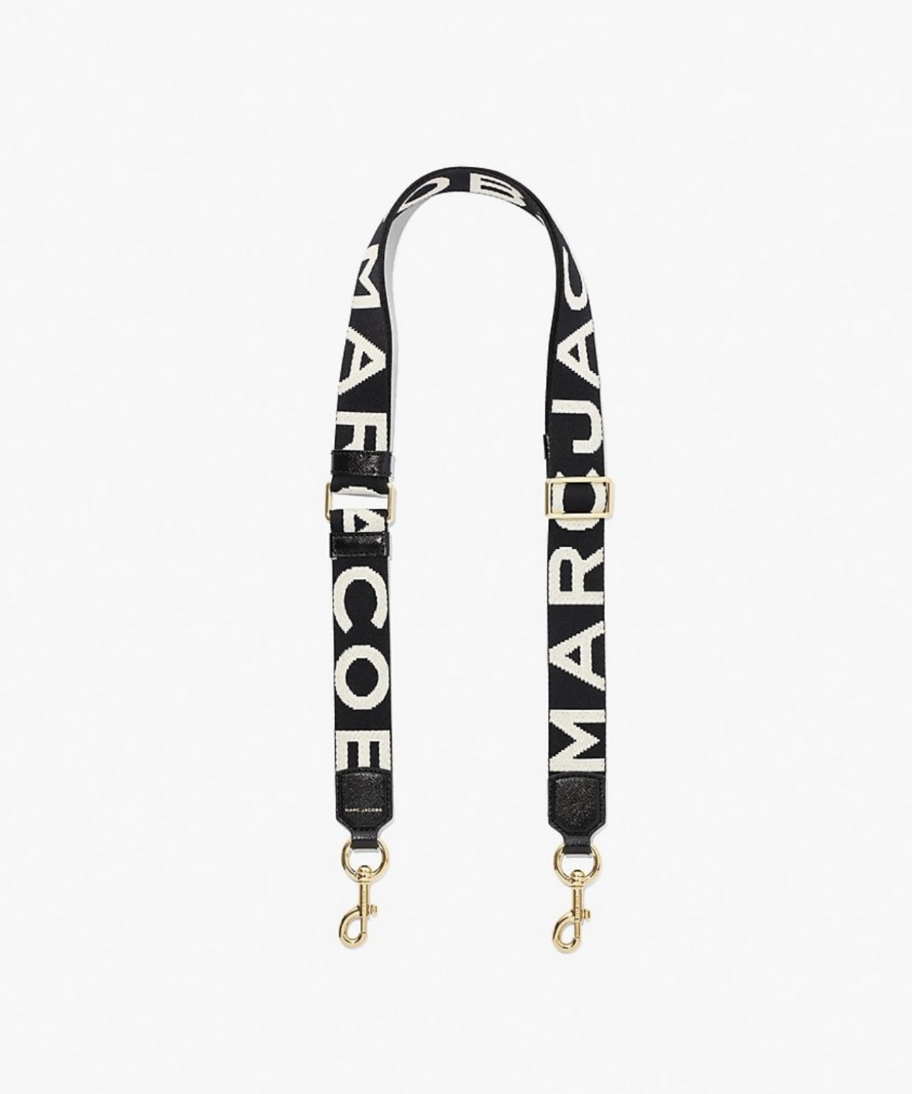 CORREA STRAP DESMONTABLE MARC JACOBS CON LOGO - 1