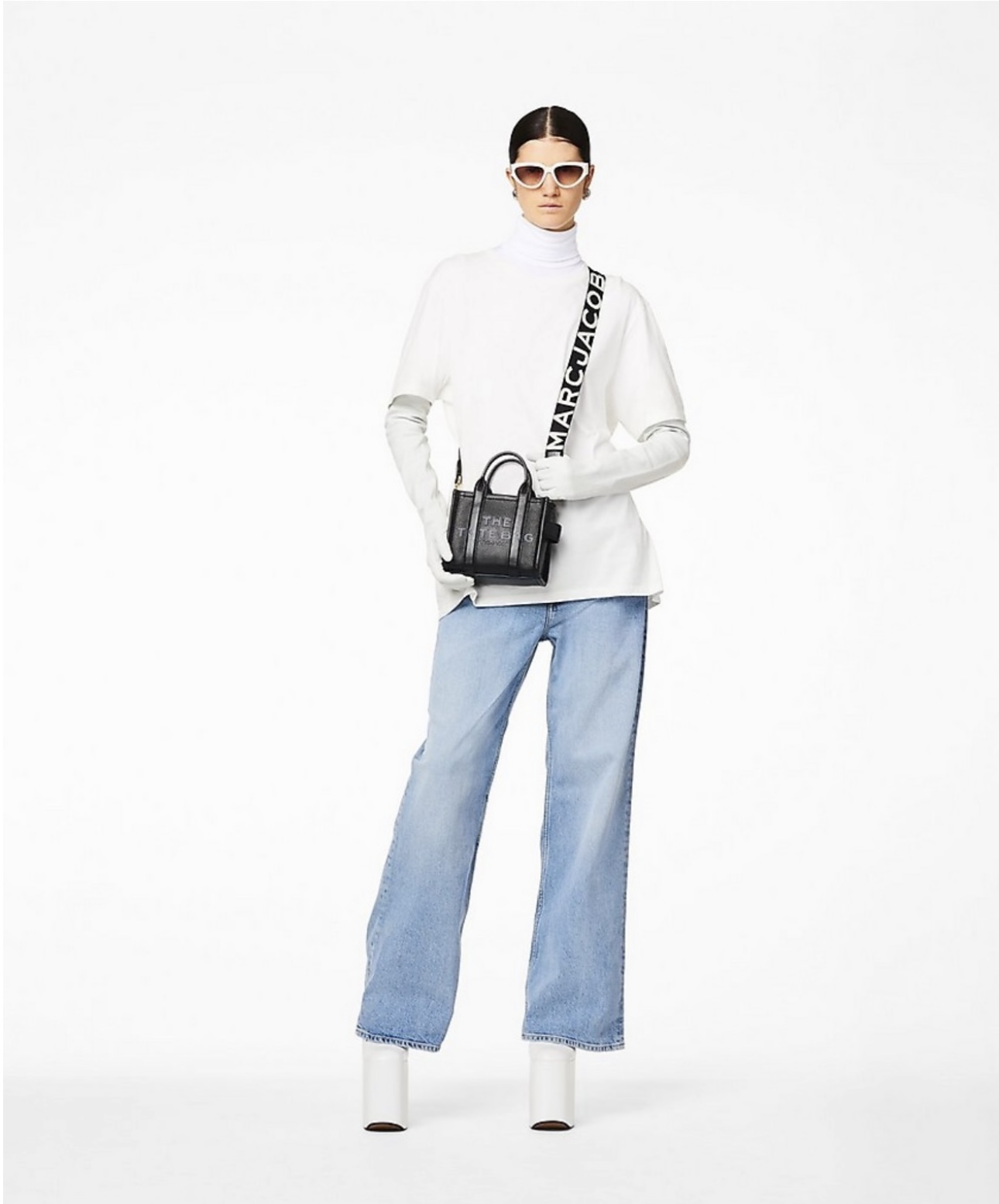 CORREA STRAP DESMONTABLE MARC JACOBS CON LOGO - 3