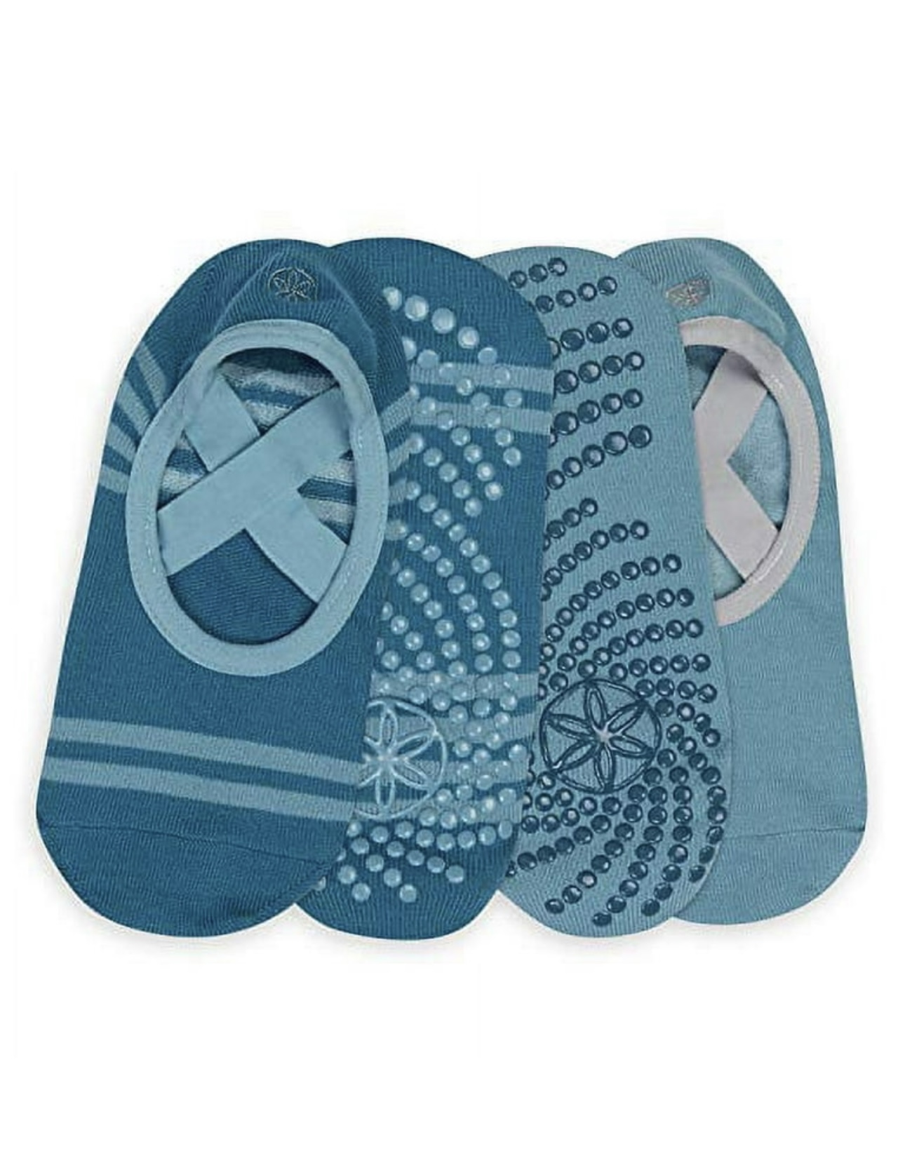 CALCETINES ANTIDESLIZANTES PARA PILATES GAIAM PACK DE 2 - 2