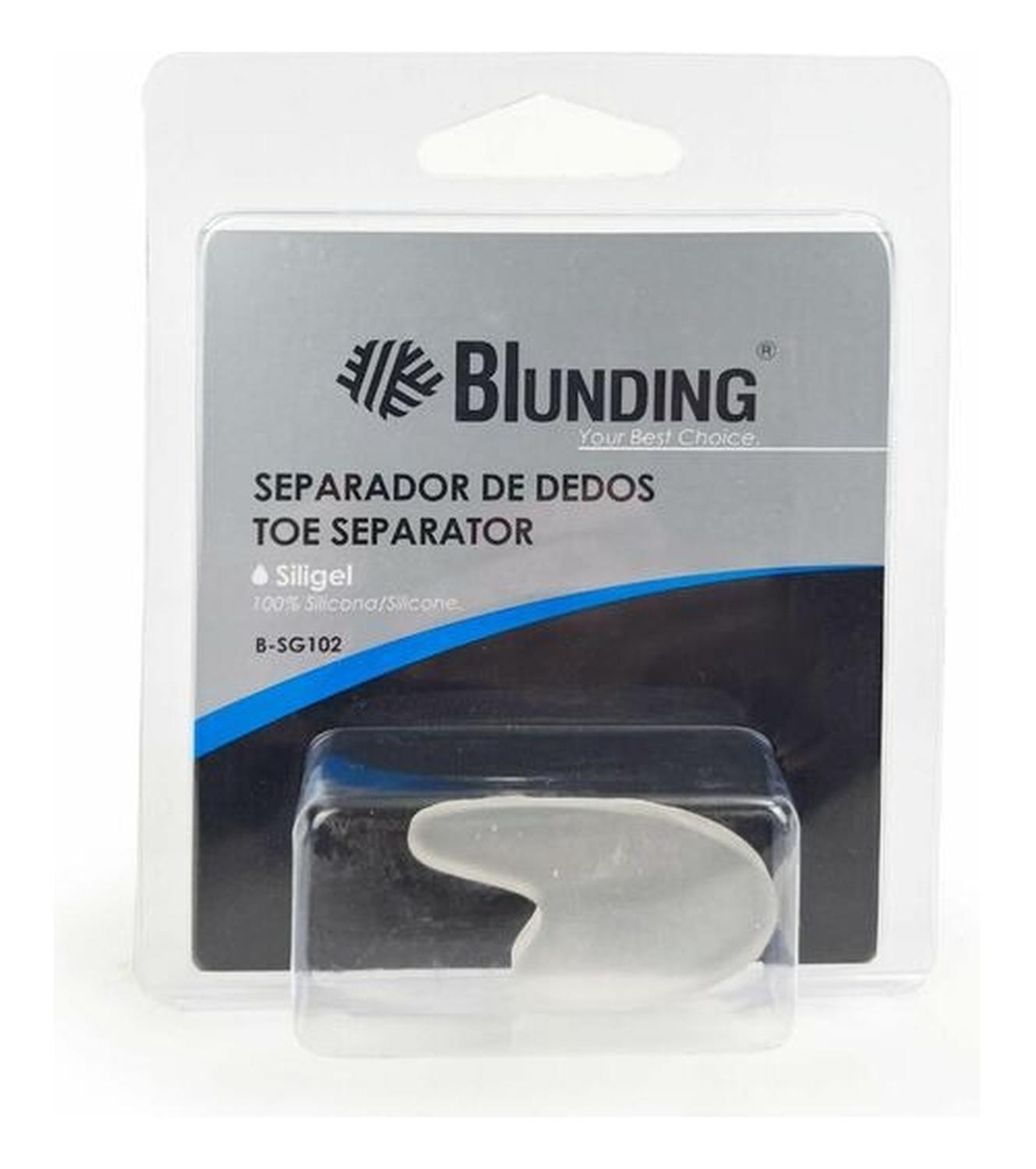 SEPARADOR DEDOS BLUNDING GEL POLIMERO SILICONA 1UNIDAD - 2