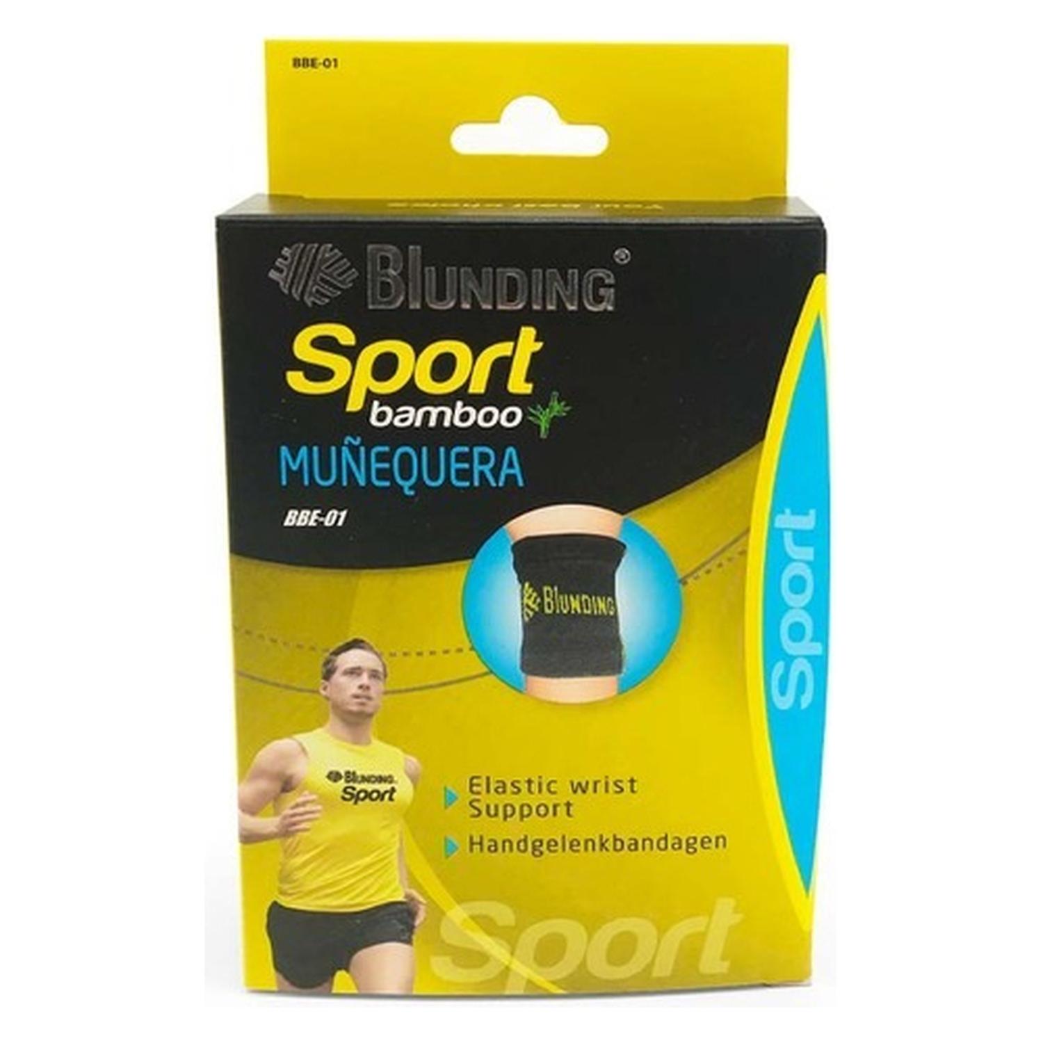 MUÑEQUERA BLUNDING SPORT BAMBU 1 UNIDAD ELECTROMEDICINA - 2
