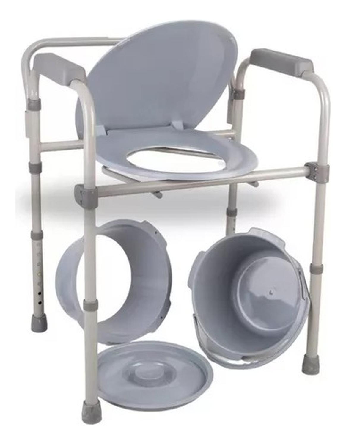 BAÑO PORTATIL INODORO 3 EN 1 3 EN 1 PLEGABLE ELECTROMEDICINA - 1