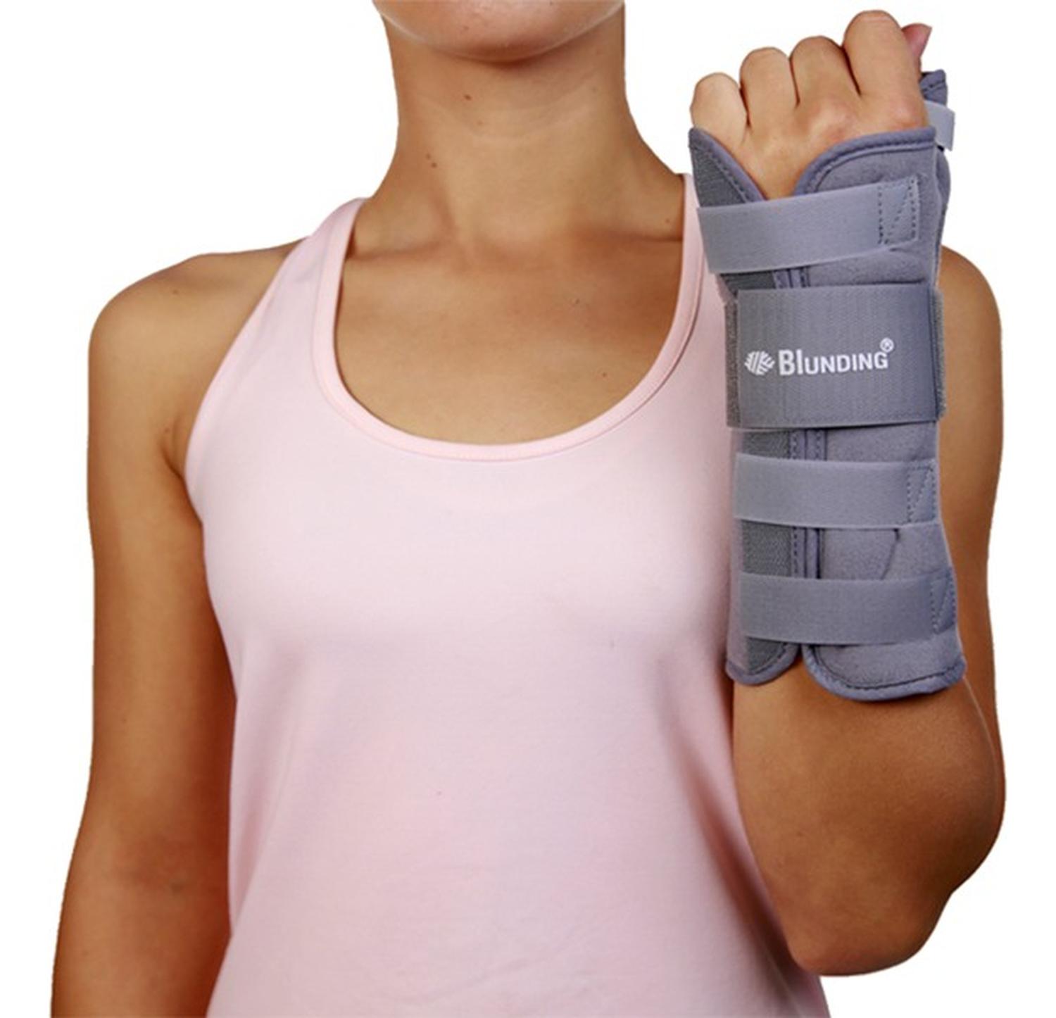 ÓRTESIS BLUNDING INMOVILIZADOR MUÑECA CON DEDO PULGAR IZQUIERDA ELECTROMEDICINA XL - 2