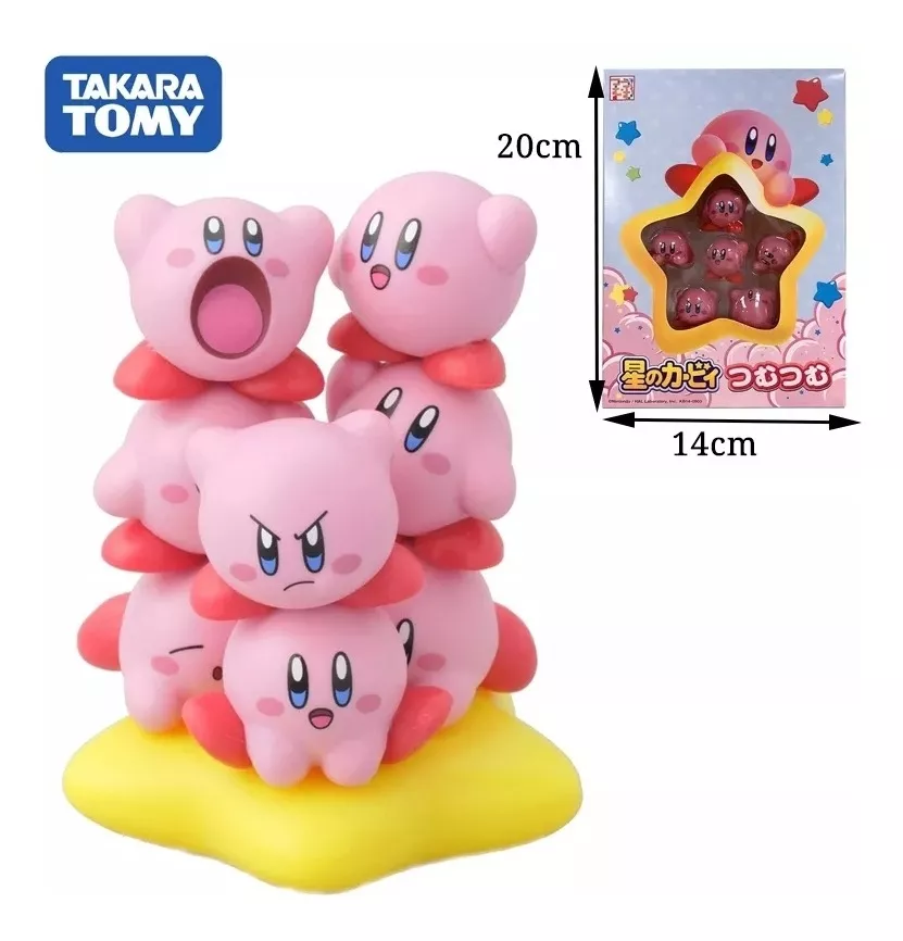 SET 10 MINI FIGURAS KIRBY MÁS ESTRELLA VIDEOJUEGO NUEVAS - 3