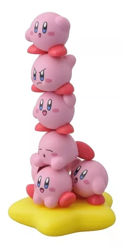 SET 10 MINI FIGURAS KIRBY MÁS ESTRELLA VIDEOJUEGO NUEVAS - 4