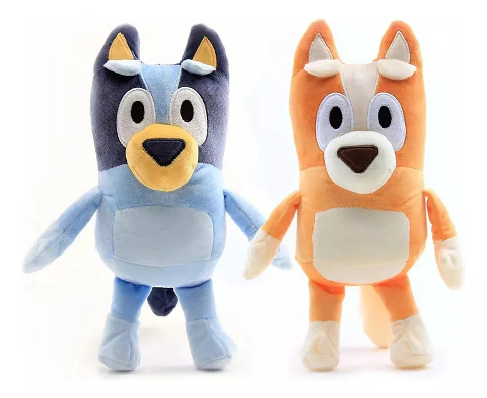 SET PELUCHES BLUEY Y BINGO 28 CM NUEVO DISNEY - 1