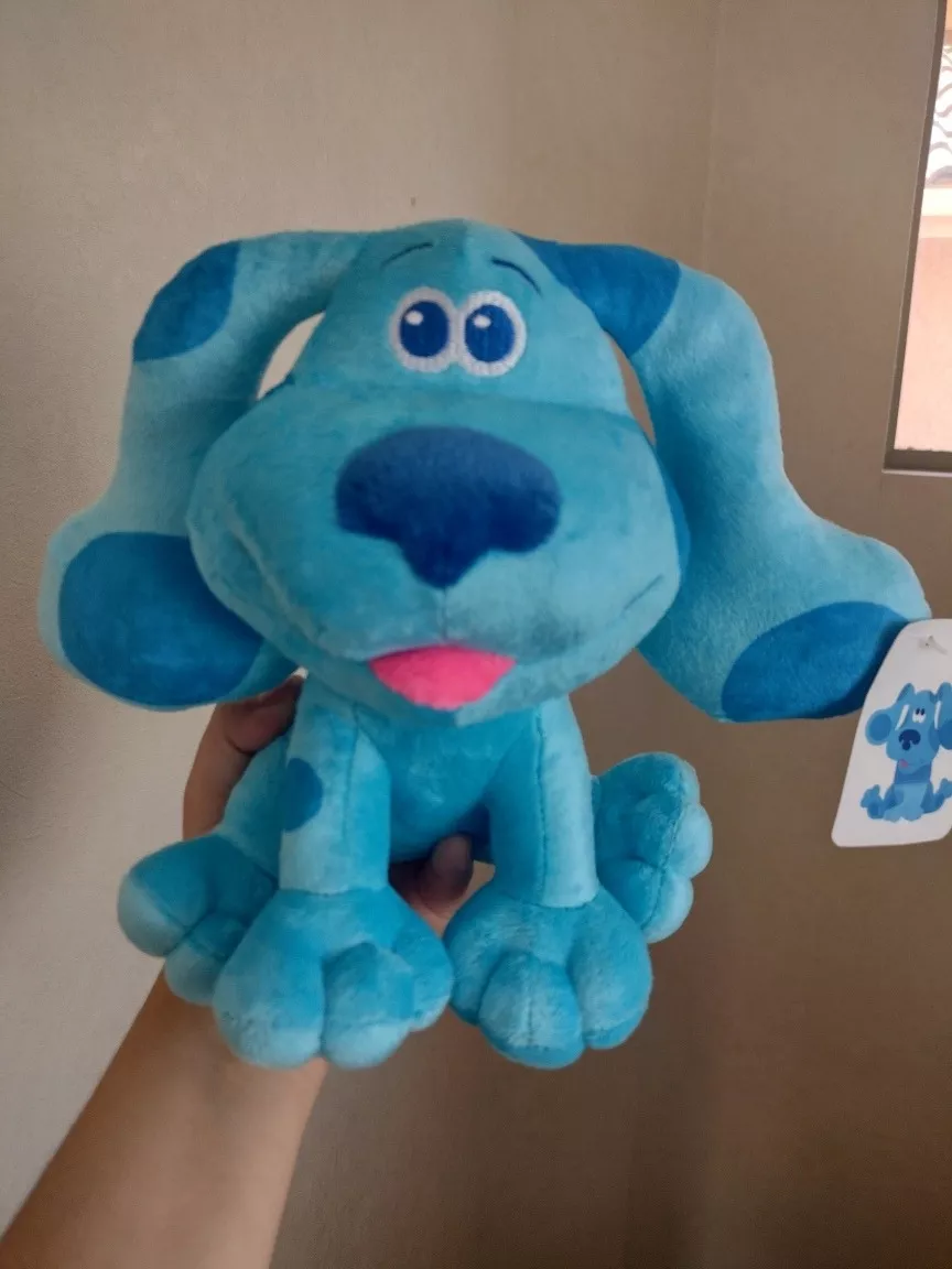 SET DOS PELUCHES PISTAS DE BLUE (BLUE Y MAGENTA 20CM NUEVOS) - 2