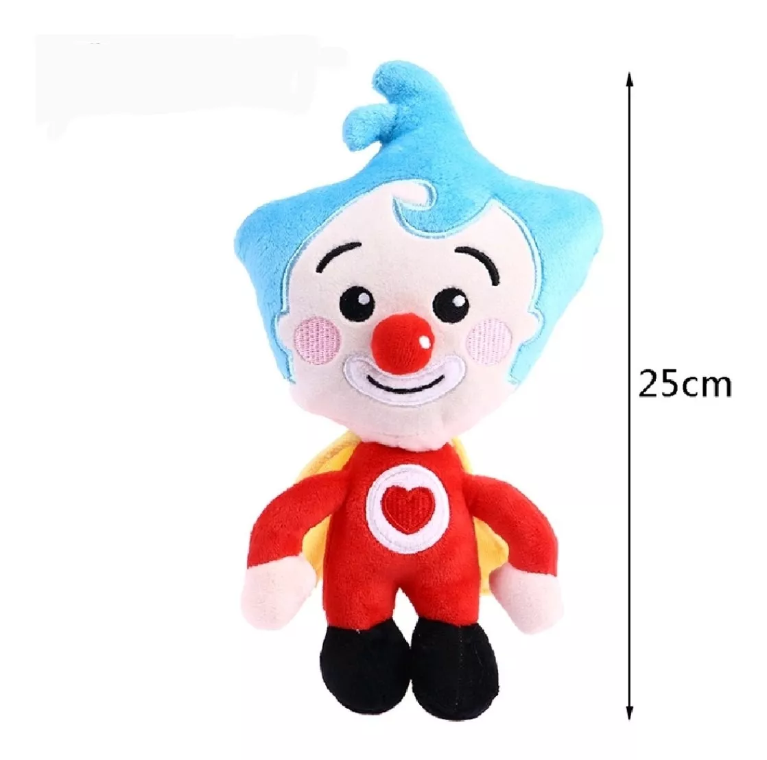 PELUCHE PAYASO PLIM PLIM 25 CM NUEVO - 1