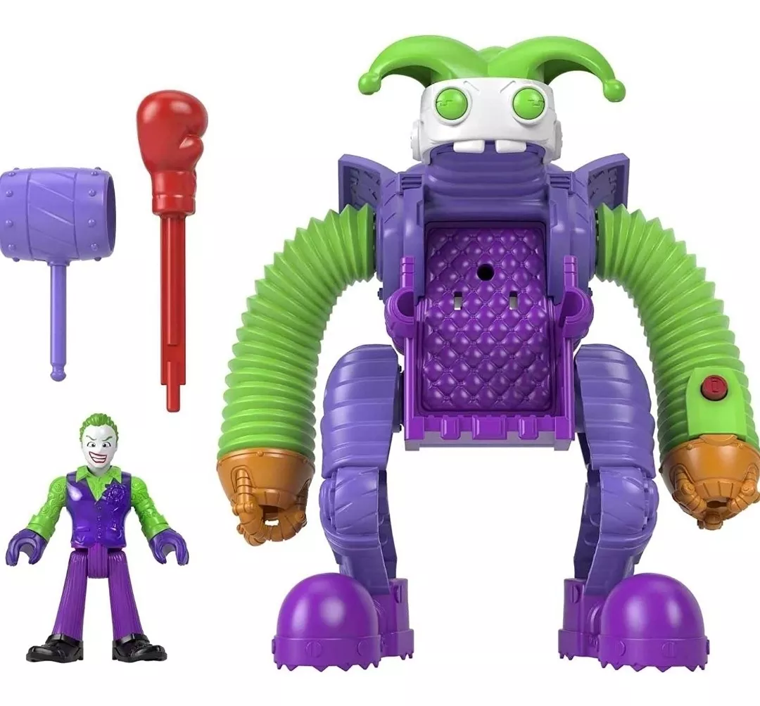 IMAGINEXT DC BATMAN SÚPER FRIENDS ROBOT JOKER NUEVO - 2