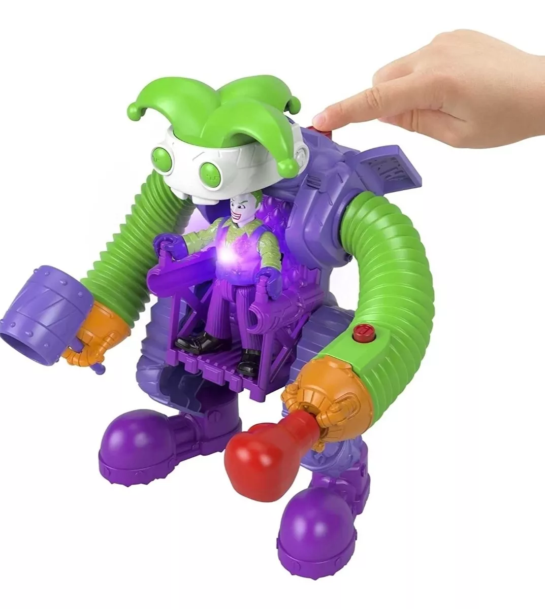IMAGINEXT DC BATMAN SÚPER FRIENDS ROBOT JOKER NUEVO - 3