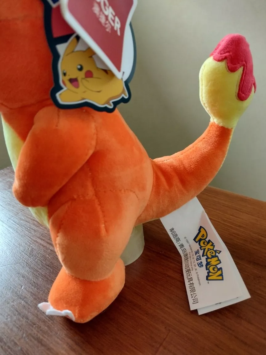 PELUCHE POKÉMON CHARMANDER NUEVO 20 CM - 5