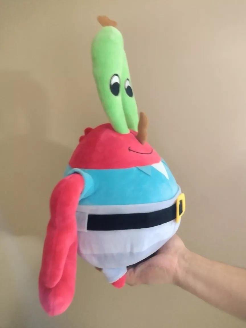 PELUCHE DON CANGREJO 38 CM NUEVO CON ETIQUETAS BOB ESPONJA - 4